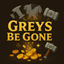 GreysBeGone logo