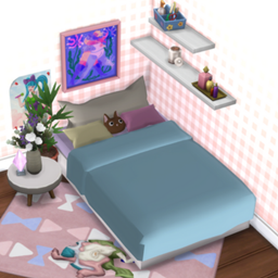 Cute Pastel Bed