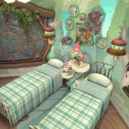Blue Enchanted Forest Kids Bedroom logo