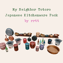 [My Neighbor Totoro] Japanese Kitchenware Pack logo