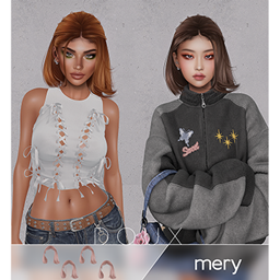 DOUX - Mery Hairstyle - PACK (4 HAIRS) logo