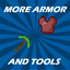 ThePizzaLord's More Armor And Tools logo