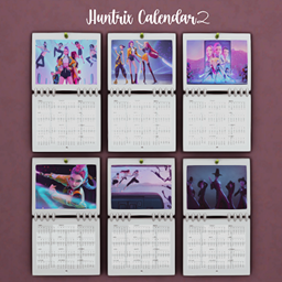 Huntrix 2 Calendar - The Sims 4 Build / Buy - CurseForge