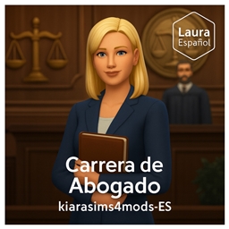  ⚖️👨‍⚖️ Lawyer — Active Career by kiarasims4mods (Spanish translation ES) 👩‍⚖️📚