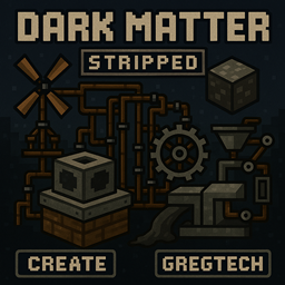 Dark Matter: Stripped logo