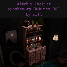 [Witch’s Atelier] Apothecary Cabinet 002 logo