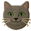 Cat Tufted Rug