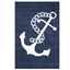 Nautical Anchor Rug