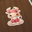 Kid's floor animal decals logo
