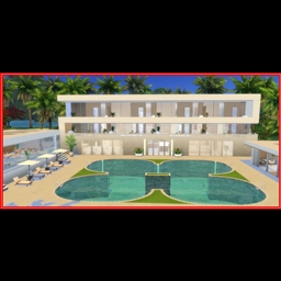 Luxury resort/apartments logo