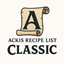 Ackis Recipe List Classic: Alchemy logo
