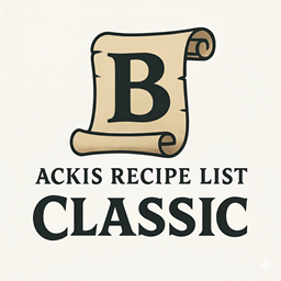 Ackis Recipe List Classic: Blacksmithing logo