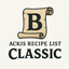 Ackis Recipe List Classic: Blacksmithing logo