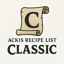 Ackis Recipe List Classic: Cooking logo