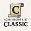 Ackis Recipe List Classic: Cooking logo