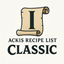 Ackis Recipe List Classic: Inscription logo