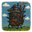 Howl's Castle Tufted Rug