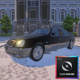 SsangYong(KGM) Chairman 2003 Vehicle with fLUX Engine logo
