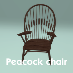 Peacock chair logo