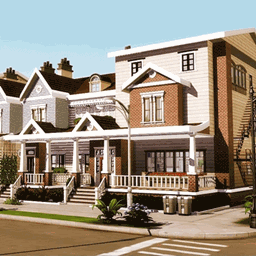 Terraced houses logo