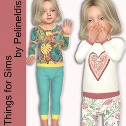 Toddler Leafy Pajamas logo