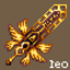 Leo's more 2D weapons logo
