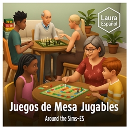 🎲 Playable Board Games by Around the Sims Spanish Translation ES