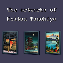 The artworks of Koitsu Tsuchiya logo
