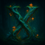 MUJosh 100 Days Hardcore In The Twilight Forest logo