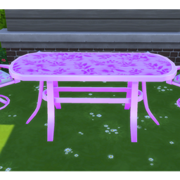 Your yard or mine outdoor table - Gallery - The Sims 4 Build / Buy ...