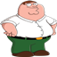 Peter Griffin totem of undying logo