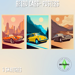 Retro Cars Posters project image