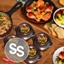 Pots roast, Chicken legs with potatoes and Pasta with bacon logo