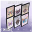 Butterfly and moth paintings logo