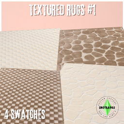 Textured Rugs - Beige & Brown