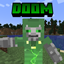 Marvel Doom superhero logo