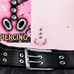 Morgan Belly piercing logo