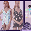 FGD BEACH25 Swimdress V2 - floral logo