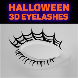 Eyelashes For Halloween  logo