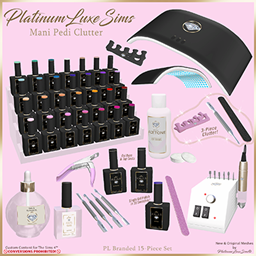 Mani Pedi Clutter Set logo