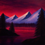 Red Dawn Painting logo