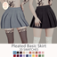 Pleated Basic Skirt logo