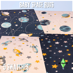 Baby Space rugs logo