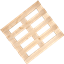 Wooden Pallet Shield logo