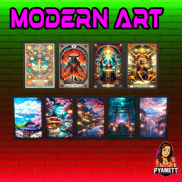 Modern art by Pyanett logo