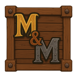 Mondune's Mythos and Mechanica logo