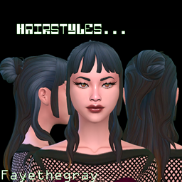 sylvie hair all styles by fayethegray logo
