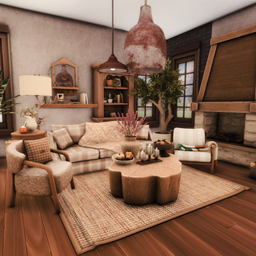 Noel’s Cottage Living Room