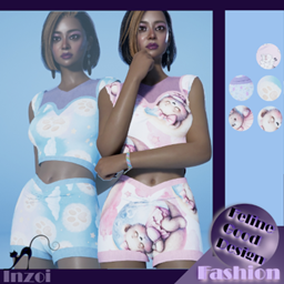 FGD GOODN8 Sleepwear A - cute logo
