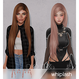 DOUX - Whiplash Hairstyle (4 Hairs - PACK)